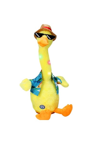 FOXMAG24 Rățușcă vorbitoare Dollcini, 400563, 35x20xcm, Maro