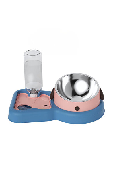 PADO موزع مياه سحري مع وعاء - وردي 19 × 10.5 × 31 سم