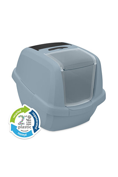 İmac ‚Äì Maddy 2nd Life-Hooded Cat Toilet-Blue (65√ó47.5√ó47.5cm)