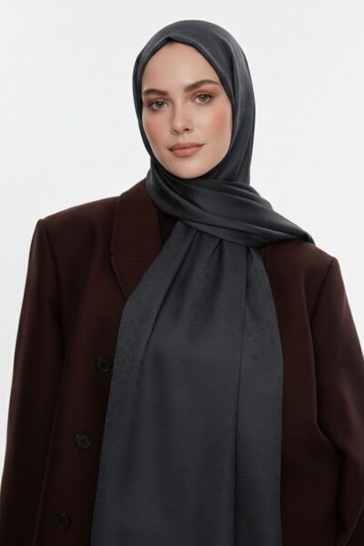 Mizalle & YAQA Filigranlı Haki Şal