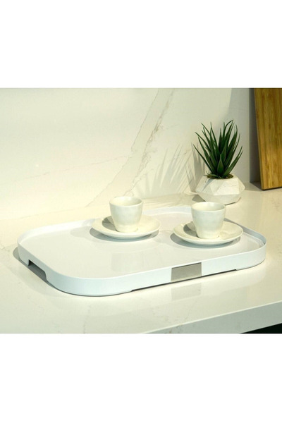 Prima Nova Primanova Kitchen Serving Tray 40X30 cm - White