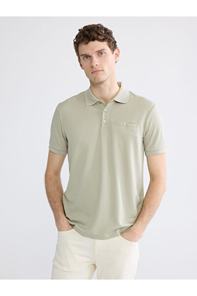 LC Waikiki Sparkling Choices by Shining Store Devrik Roba Collar Men's T-Shirt