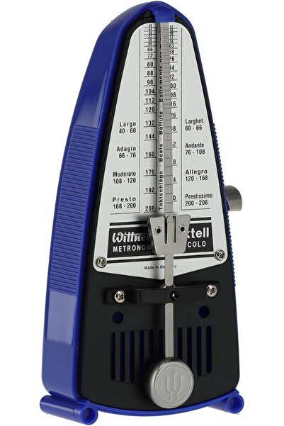 Wittner WT-837 MEKANİK METRONOM PİCCOLO MAVİ