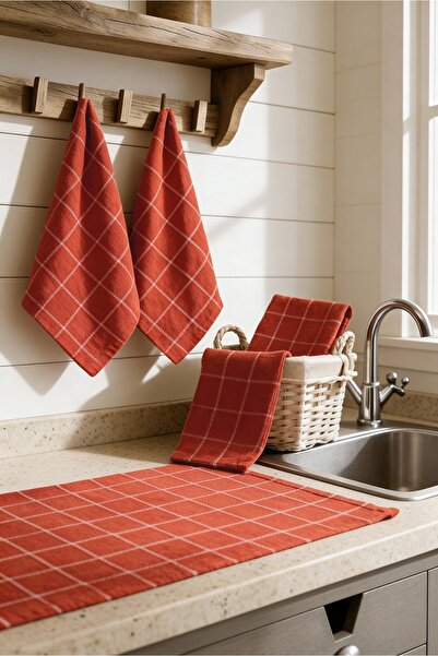 LADYNİL Set of 10 Kitchen Towels & German Napkin & Tea Towel 50X70Cm