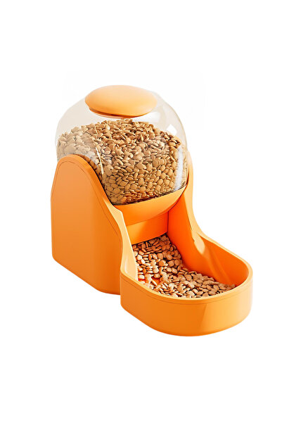 PADO موزع طعام رائع - برتقالي 35*17*29 سم - [3800 مل]