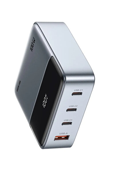 Green Lion 100W GaNPremium UK Plug Adapter