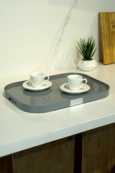 Prima Nova Primanova Kitchen Serving Tray 40X30 cm - Gray
