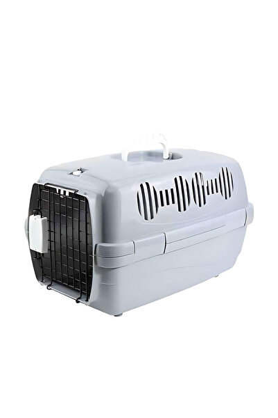 PADO حاملة حيوانات أليفة صغيرة 42×25×25 سم - رمادي