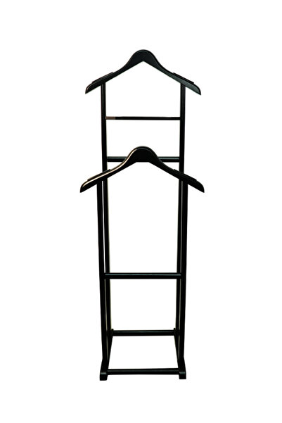 NYN Wooden Silent Butler Double-Headed Hanger