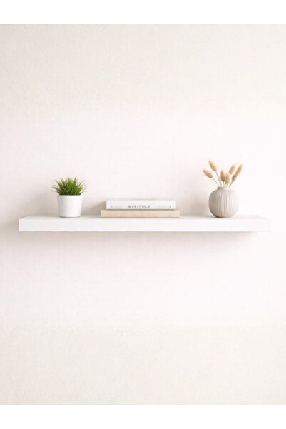 ÇağlaDesign Beyaz uçan raf modeli 2'li MDF