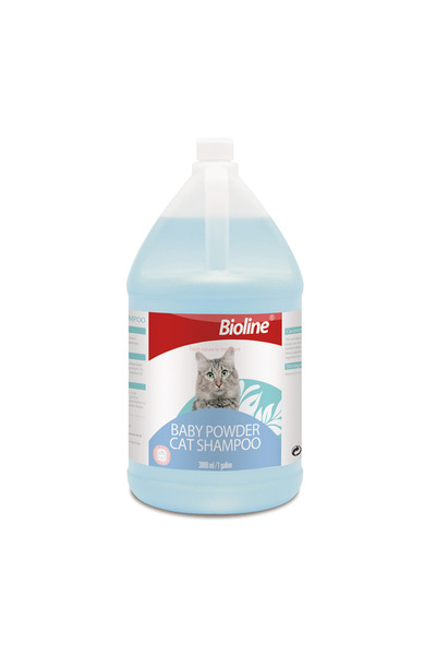 Bioline شامبو بودرة الأطفال للقطط 3.8 لتر