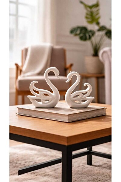 bonjorno aksesuar Dekoratif Kuş Biblo – Ev Aksesuarı – İkili Vernik Kaplamalı...