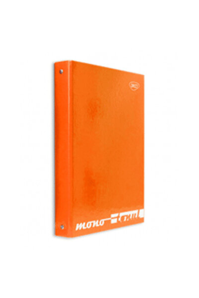 daço Laminated mechanical notebook 4 rings A4 Orange