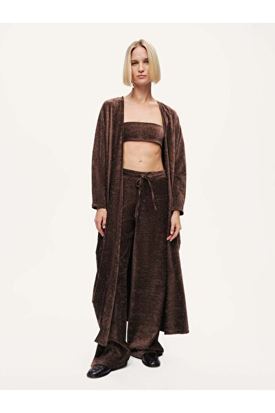 Nocturne Taş Detaylı Maxi Kimono