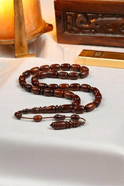 dergah tesbih Master Yusuf Cevher's Special Carved Imame Yı-Lan Tree Prayer B...