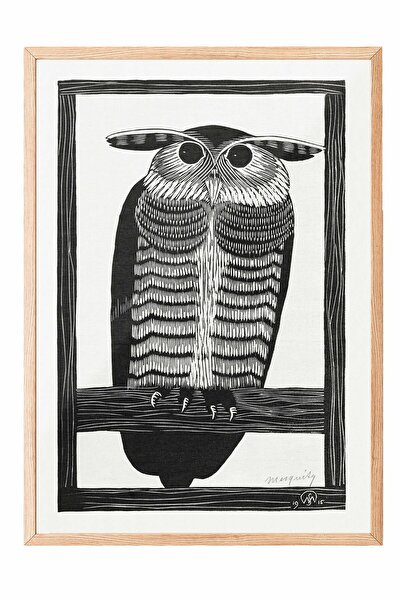 Postifull Vintage Painting, Wooden Framed Poster, Vintage Wall Decor