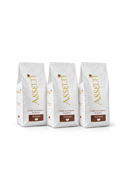 Asselti ® Intenso Set – 3 x 1 kg Coffee Beans