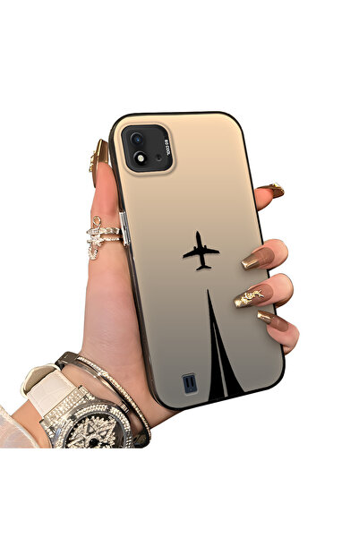 ucuc حافظة حماية للعدسات من السيليكون الصلب الأكريليكي المتوافق مع Realme C20...