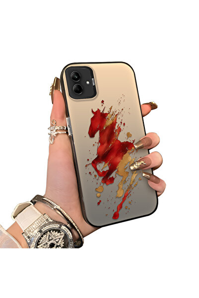 ucuc حافظة حماية من السيليكون الصلب الأكريليكي الخلفي لهاتف سامسونج جالاكسي A...