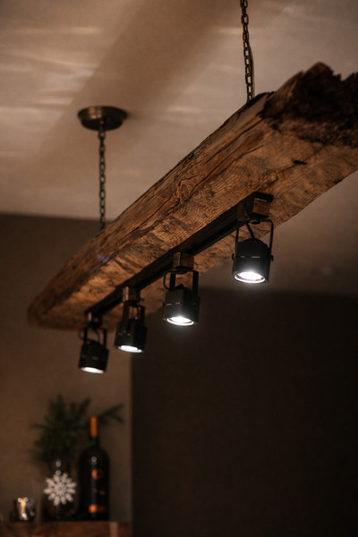 home made Premium solid wood lamp