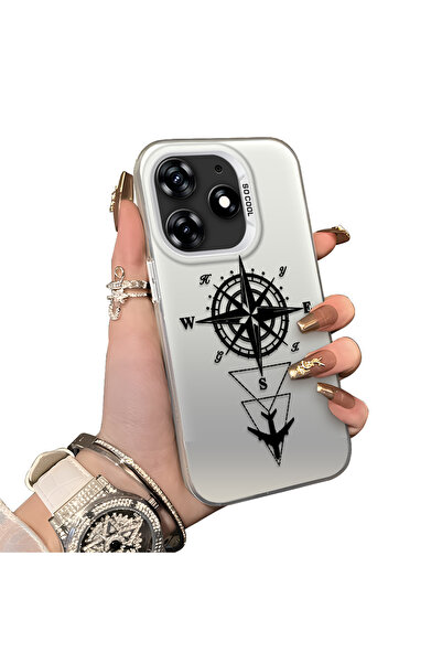 ucuc حافظة حماية للعدسات من السيليكون الصلب الأكريليكي المتوافق مع هاتف Tecno...