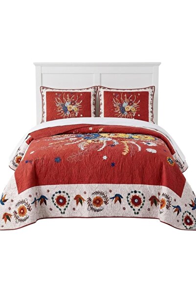 AL SAHIR GARMENT INDUSTRY L.L.C طقم غطاء سرير كينج فاشن مطبوع رقميًا بتصميم ع...