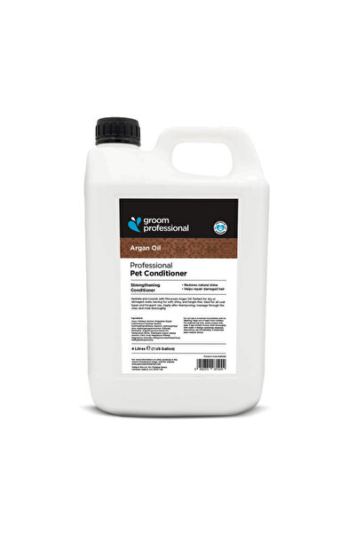 Groom Professional بلسم زيت الأرغان للحيوانات الأليفة [مقوي] - 4 لتر