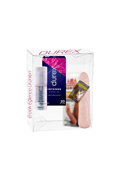 Durex Intense Kadın Uyarıcılı + Dolgulu Uzatmalı Kalınlık Verir PenisKılıfı C...