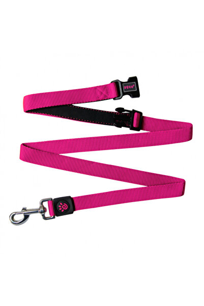Doco ¬Æ Easy-Snap -HANDS FREE Leash 6ft (DCS2072)[Color - Pink, Size - M]
