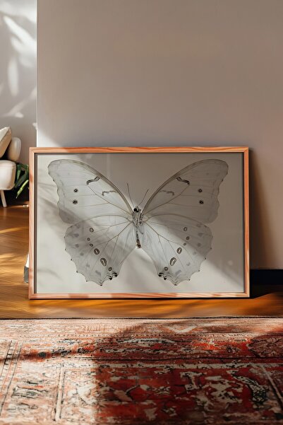 Postifull Vintage Painting, Wooden Framed Poster, Vintage Wall Decor