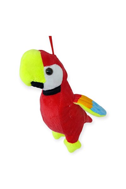 Vardem حيوانات قطيفة لطيفة مقاس 25 سم - ببغاء أحمر