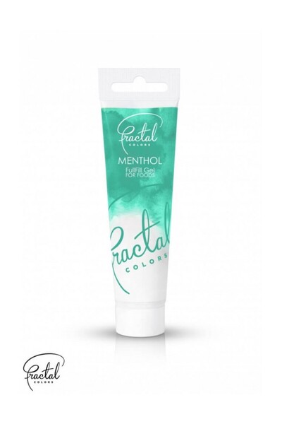 Decoratiuni Dulci Гел оцветител verde mentol Fractal full-menthol