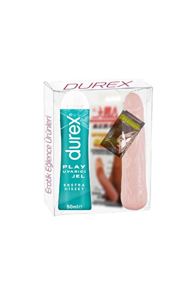 Durex EkstraHisset 50ml + Soft Ten Dokusunda Görünümde PenisKılıfı C-BI026208