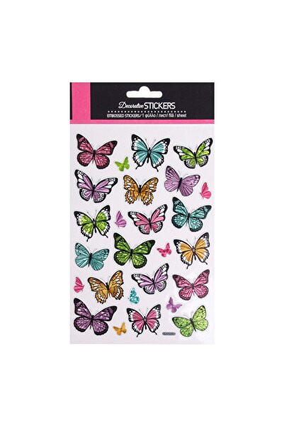 OEM Autocolante Fluturi cu Efect Holografic - 26buc