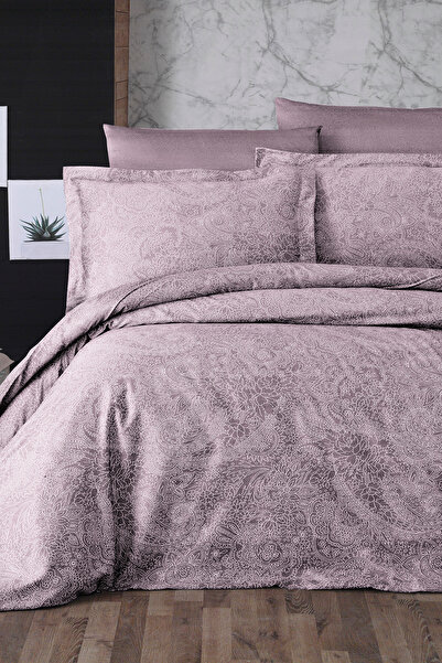 First Choice Neva %100 Pamuk Saten 200 TC (80 Tel) Çift Kişilik Nevresim Takımı