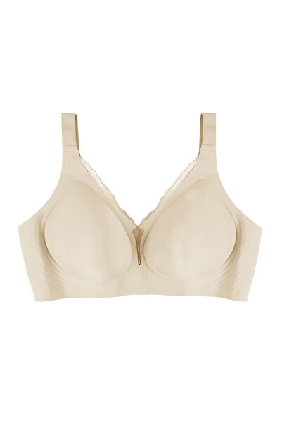 koza iç giyim Sutien de damă cu detaliu din tul, fără cusături, mărime mare (...