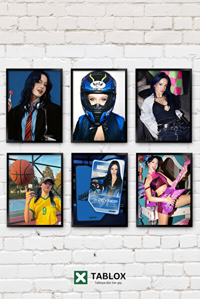 TABLOX 6 Parça Manifest Zoktay Zeynep Oktay Grup Amatör Manifam Big5 Dekorati...