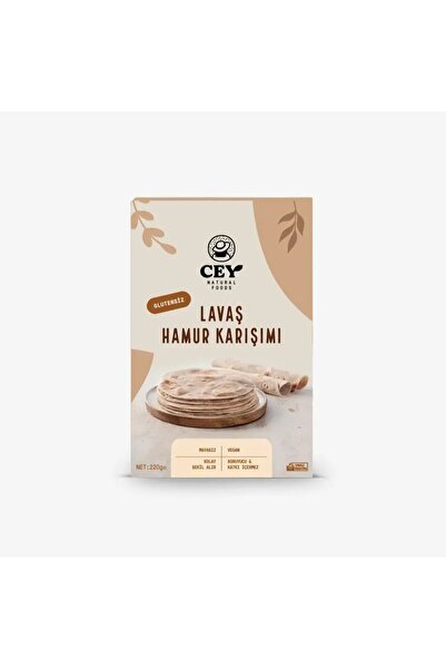 cey natural Cey Glutensiz Lavaş Hamur Karışımı 220 Gr