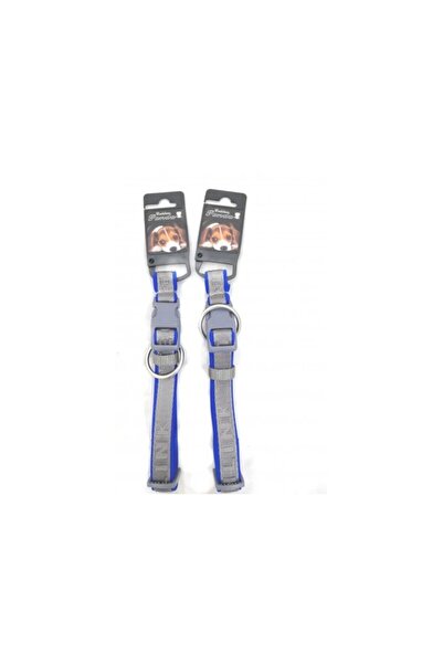 Golden Panda Dog Collar[Color - Blue, Length - 15mm x 30-40cm]