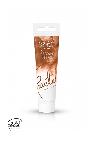 Decoratiuni Dulci Фрактално наситено кафяво гел багрило