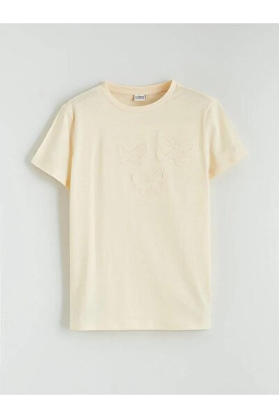 LC Waikiki Tricou cu flori pentru fete (S6)