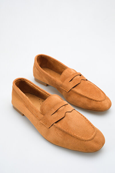 meyra'nın ayakkabıları Women's Ballerinas Tan Suede