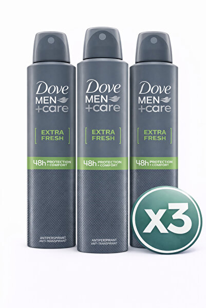 Dove 3X Pack - Men+Care Deodorant Antiperspirant Spray Extra Fresh 200 ml – I...