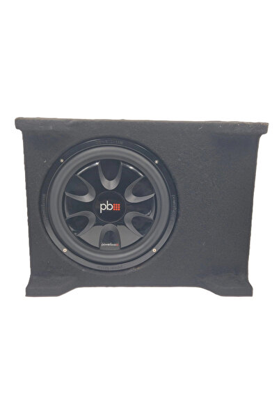 POWER BASS Powerbass Sehpa Slim Kabin Bass 30cm - Powerbass S-12T 300RMS Slim...