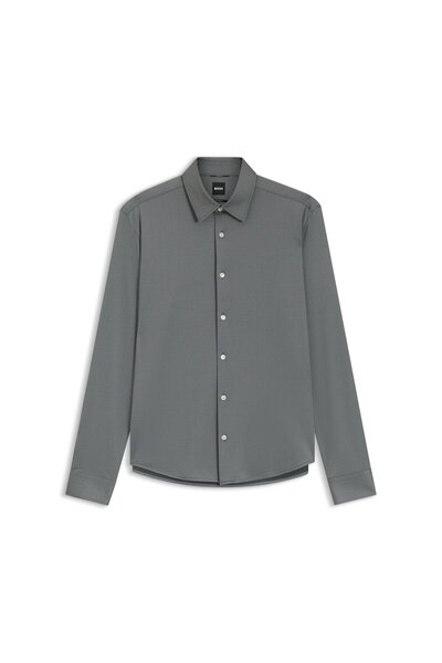 BOSS Esnek Normal Kesim Oxford Gömlek