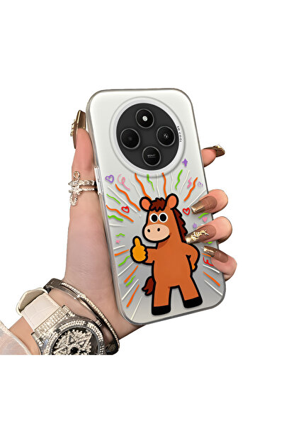 ucuc حافظة حماية للعدسات من السيليكون الصلب الأكريليكي المتوافق مع Redmi 14C ...