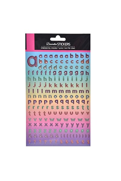 OEM Autocolante 3D Crystal Litere & Simboluri - 191buc