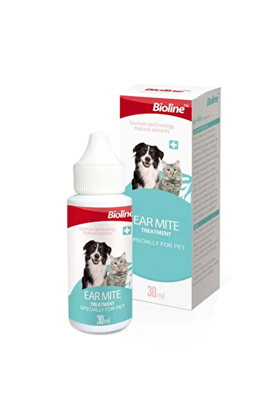Bioline علاج عث الأذن [الحجم - 30 مل]