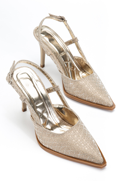 ELEVAM Women's Open Back Pointed Toe Stiletto