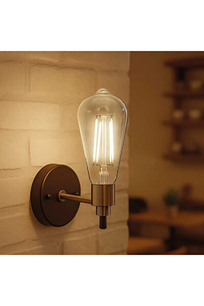 ORBUS STC 6W Clear LED Filament Ampul E27 | 2700K Sıcak Işık 600Lm